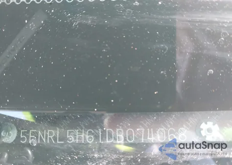 2013 Honda Odyssey Ex-L из США, поврежденный, VIN 5FNRL5H61DB074068